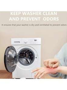 Washing Machine Door Stopper Universal Anti-Mold Ventilation Bracket Laundry Room Odor-Proof Pad Keeps Door Half-Open Dry Moisture-Proof Care Accessory Suitable For Neff, Constella And More Models - Multicolor - View 5