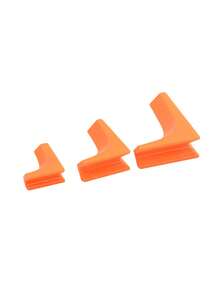 V-Groove Fitting Design Drill Guide Rail Vertical Square Positioning Tool Multi Size Positioning Auxiliary Tool Portable Drilling Locator Bracket Woodworking Punching Assistant Tool For DIY Carpenter Household Hardware Accessories,Wear-Resistant - Orange Set - View 11