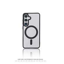 馬卡龍色磁吸透明極簡手機殼，適用於 iPhone X XR XS Max 11 12 13 14 Pro Max 15 15 Pro 16 16 Pro Max 17 17 Pro Max Galaxy S22 23 24 Plus 25 25 Ultra 26 26 Plus 26 Ultra - 暗紫色 - 查看 1