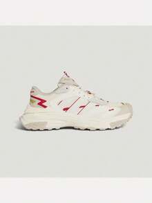Adidas 中性款 XLG STORM EDGE CNY 低筒跑步鞋 KI1855 - 白色 - 查看 1