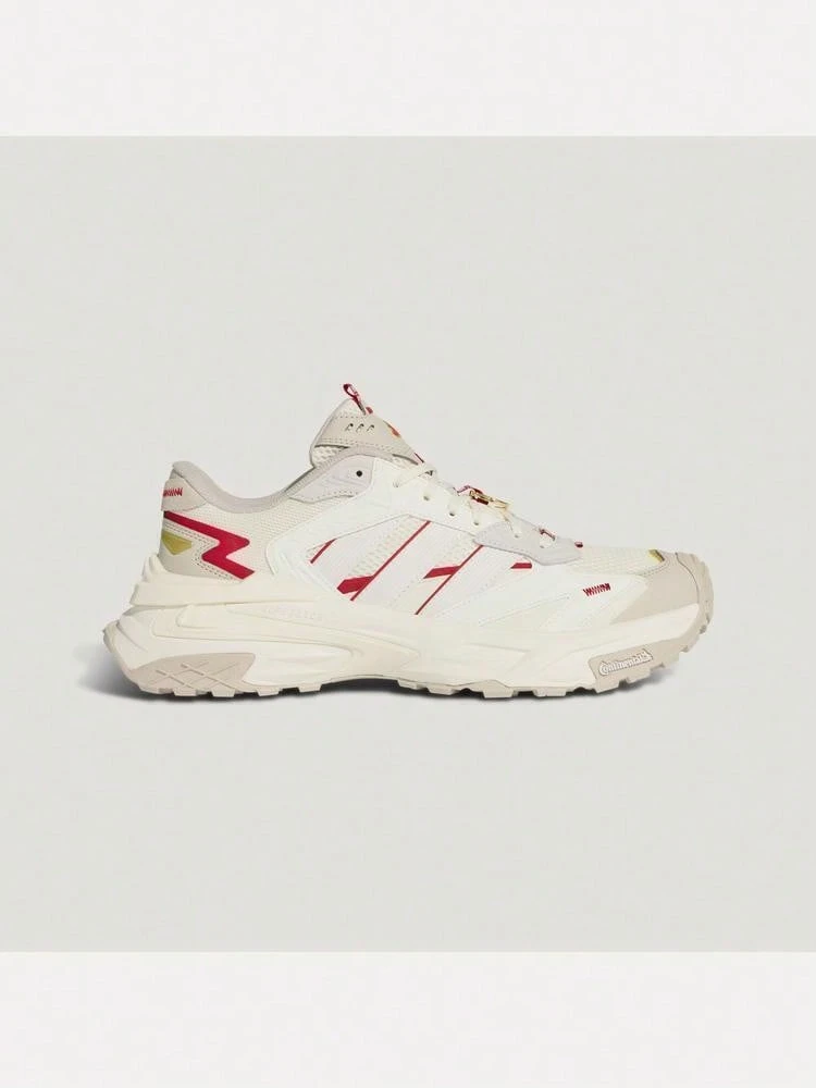 Adidas 中性款 XLG STORM EDGE CNY 低筒跑步鞋 KI1855 - 白色 - 查看 1