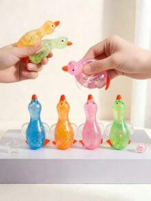 1pc Soft & Squishy Slow Rebound Cute Duck Shaped Stress Relief Toy, Freely Squeezable And Stretchable, Suitable For Adults And Students To Relieve Stress And Anxiety - Squishy Toy - Soft Squishy - Squishy Toy - Crispy Squishy - Multicolor - View 7