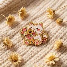 Lapel Enamel Pins And Brooches Badge Pins For Backpacks Bags Backpack Cool Decoration Friend For Gifts - Multicolor - View 8