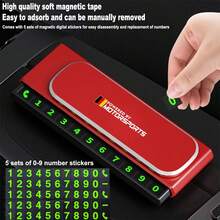 ABS Car Temporary Parking Phone Number Card Number Plate Holder - TGNCK - View 8