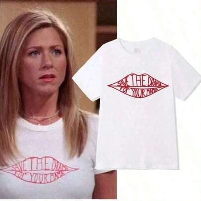 Cute Tops For Women, Cool Summer 2026, Friends TV Series Rachel Cotton Tops, T-Shirts For Women Summer, Clothes T-Shirts For Men And Women Tops.