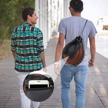 1/2pcs Portable Basketball Mesh Bag, Suitable For Travel And Training, Can Hold Shoes And Basketball, Drawstring Crossbody Backpack, Can Carry Basketball/Volleyball/Soccer, With Hook To Hang On Backpack, Convenient For Mailing Packages - Storage Bag - View 8