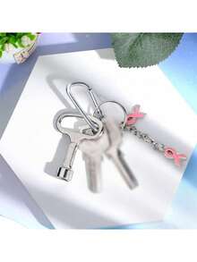 6/2PCS Kunci Serbaguna Segitiga Paduan Seng dengan Carabiner, Alat Pembuka Darurat Tahan Korosi untuk Meter Listrik, Gas, Pipa Air, Kabinet, dan Katup - A - View 8