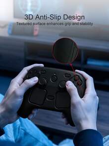 Compatible con Steam Controller 2, accesorio práctico para juegos, a prueba de caídas, antideslizante, antitranspirante, antirayaduras, mejora la sensación y experiencia de operación de juegos - Ver 4