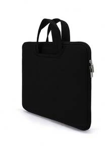 1 Stück 11,6/12,5/13,3/14/15,4/15,6/16/17 Zoll einfarbige lässige Laptop-Hülle Tasche kompatibel mit Huawei/Apple/HP/Shenzhou - Übersicht 9