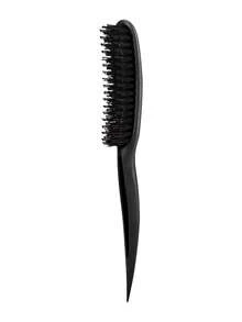 3-Row Nylon Rat Tail Comb, Suitable For Fine Hair, Back Combing, Root Lift, Scalp Massage, Women's Salon And Home Use Hair Brush Set With Smooth Back, Bristle Edge Control Teasing Comb - Multicolor - View 13