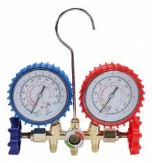 Juego Manometros Refrigeracion Manifold R22,r134a,r12,r502 - A - Ver 7