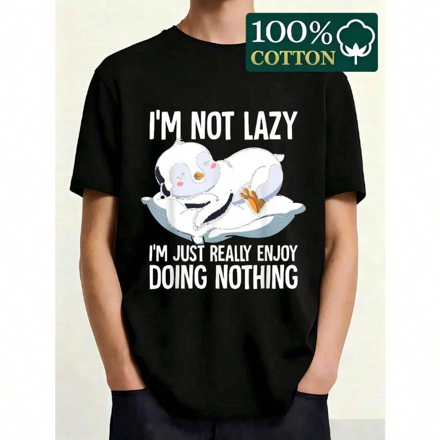 Men T-Shirts - Black - View 1