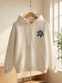 Sweat à Capuche Y2k  Coolness Avec Imprimé Graphique - 樣式1 - 查看 5
