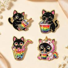 Lapel Enamel Brooch Badge, Suitable For Backpacks, Bags, Cool Decoration, Gift For Friends - Multicolor - View 6