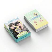 GeminiFourth Thai Star Boxed Small Cards 92pcs LOMO Collection Cards, Thai Drama CP GeminiFourth Photo Cards & Stickers Set, GeminiFourth Duo & Solo Photo LOMO Cards Fan Commemorative Merchandise Gift Box - Multicolor - View 5