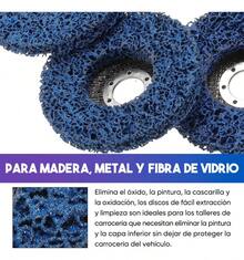 Poly Tira De Disco De Rueda Para Pintura Y Quitar Óxido 8pcs - A - Ver 5