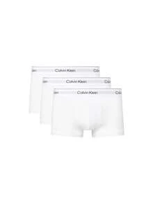 Calvin Klein [Bundle] Micro Stretch Boxers + Micro Stretch Boxers - Black+White - View 3