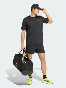 Adidas Men's PRIMELIFT ESSENTIALS HOLIDAY PACK Quick-Dry Sports Training Gym Shorts KG9004 - Black - View 5