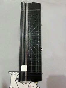 可攜式 A3/A4 紙切機，簡易精密紙修剪器，塑膠雙向紙切機附自動保護刀片，適用於學校、居家與辦公室，可用於照片、卡片、剪貼簿修剪，萬聖節、聖誕節禮物 - 多款式 - 查看 9