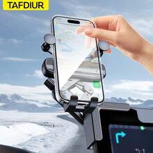 TAFDIUR Car Screen Gravity Linkage Phone Holder, Adjustable Extendable Arm, One-Handed Pickup And Placement, Universal Car Center Console Screen Phone Support Stand - Multicolor - View 5