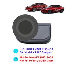 適用於 Highland 2024 2025 與 Model Y Juniper 2025 2026 的磁吸式手機支架，相容 Model Y/3 Additions 2025，左駕版 - 適用於特斯拉 Model 3 24-26 和 Model Y 25-26 - 查看 7