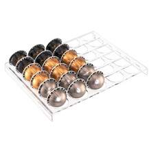 1 pièce Support de rangement pour capsules de café, styles multiples, conception coulissante, organisateur de tiroir, style coulissant peut servir de base pour machine à café, le tiroir coulissant peut contenir 40 capsules, le support de rangement peut contenir 30 capsules - Multicolore - Voir 5