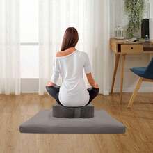 Grey Meditation Cushion Meditation Cushion Set Home Meditation Cushion Set - Grey - View 1