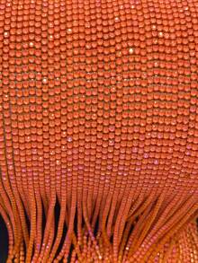 1 Peça Corrente de Garra com Strass de 2 Jardas, Acabamento de Strass de Cristal Costurado à Mão, Acessórios DIY para Roupas, Sapatos, Chapéus, Bolsas, Acessórios de Cabelo - vermelho vivo - Visão 9