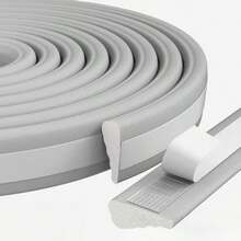 1pc 3 Meters X 2cm High Density Wedge-Shaped Self-Adhesive Door And Window Sealing Strip, Windproof Sealing Strip, Door Gap Filler, Soundproof Foam Sealing Strip, For Winter Warmth - A - View 15