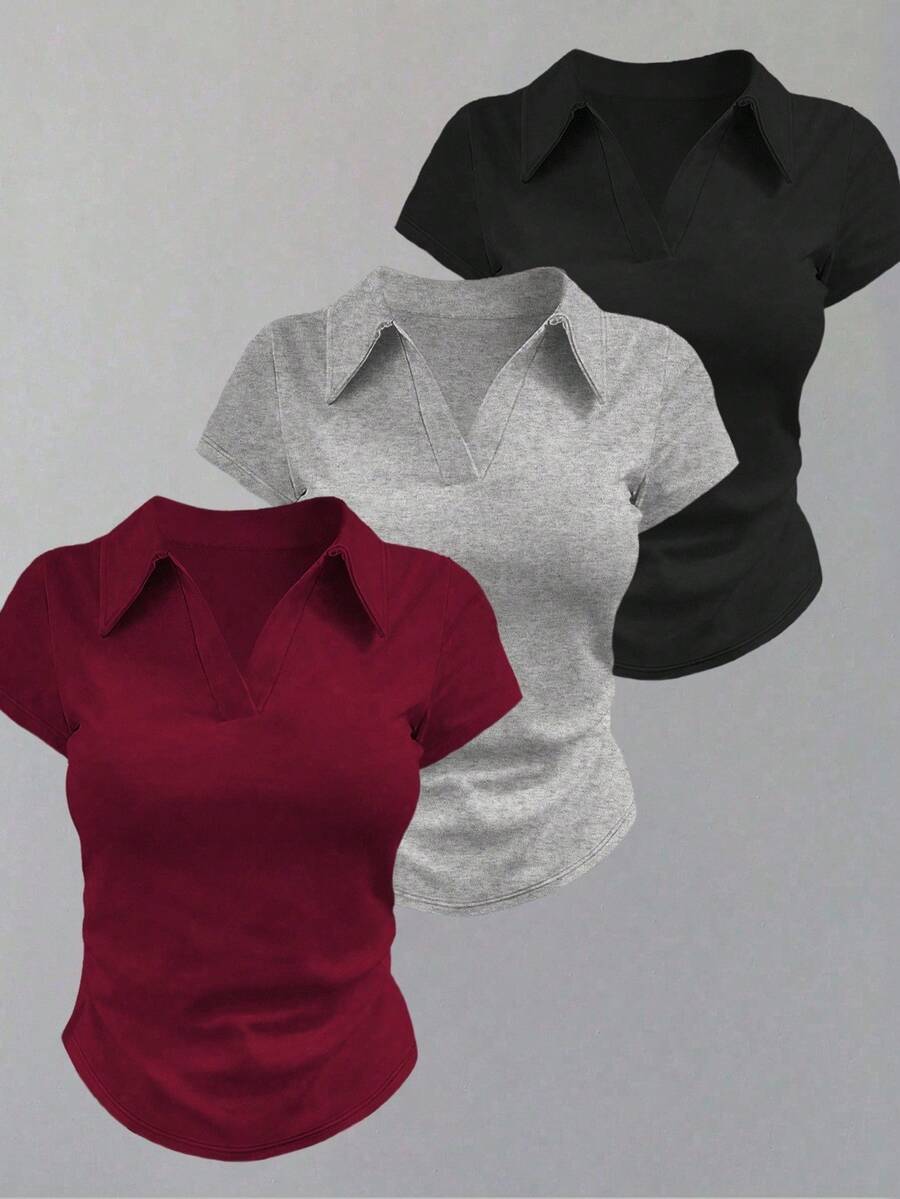Women T-Shirts - 波爾多 - 查看 1