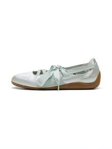 Puma 女款 Speedcat Ballet Etoile Wn 薄荷奶油色 膠底休閒低筒運動鞋 40768101 - 薄荷綠 - 查看 1
