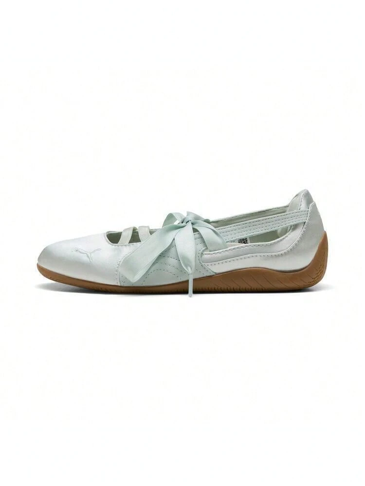 Puma 女款 Speedcat Ballet Etoile Wn 薄荷奶油色 膠底休閒低筒運動鞋 40768101 - 薄荷綠 - 查看 1