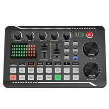 Professional Wireless Microphone Audio Interface, Portable All-In-One Podcast Device With Built-In Microphone Preamp, USB Charging, And Wireless Design, Suitable For Recording, Live Streaming, DJing, And Smartphones - Black - View 19