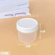 10件組（5個罐子+5個蓋子）120-600ml 午餐碗容器附蓋－可重複使用儲存罐，適用於優格、燕麥粥、備餐－微波加熱，燕麥優格早餐杯，便當盒，大容量便攜式儲存容器 - 彩色 - 查看 13