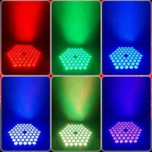 Set Of 4 LED Par Lights (Model 64) With Remote Control, DMX And Sound Activation: Light Bath Lights For Weddings, Parties, DJ Shows And Bar Events. - Black - View 8