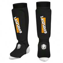 LASTSTAND Knitted Leg Guards With Foot Instep Protection Shin Guards For Boxing, Kickboxing, Muay Thai, Karate, Adult And Youth Unisex - Multicolor - View 15