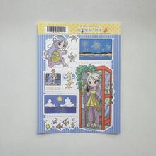 1/9 Sheets Korean Style Summer Cute Dessert Character Stickers, Scrapbook Diary DIY Decorative Stickers - Multicolor - View 12
