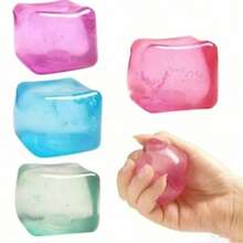 1pc Maltose Ice Cube/Salamander Squishy Toy - Finger Stress Relief Squeeze - Anxiety Relief Tool - Relaxing Party Gift - 2026 New Style - Gift For Friends - Collectible Gift - Holiday Gift - Birthday Gift - Thoughtful Gift - NNL44 - View 5