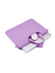 1 Stück 11,6/12,5/13,3/14/15,4/15,6/16/17 Zoll einfarbige lässige Laptop-Hülle Tasche kompatibel mit Huawei/Apple/HP/Shenzhou - Übersicht 4
