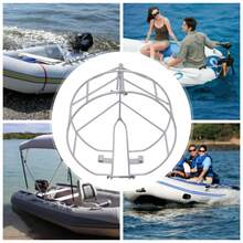 Stainless Steel Outboard Propeller Protector, No Drill Propeller Guard Fit 30HP Hidea Parsun Outboard Motors - Silver - View 1