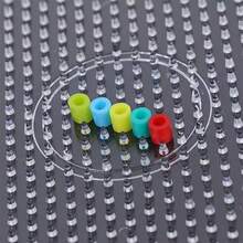 2.6mm Perler 珠子板，大尺寸透明正方形圓形六角形釘板套組，DIY 材料模板，適合使用熔融珠子進行手工藝項目與創作，Perler 珠子手工藝 - 2.6毫米 - 查看 5
