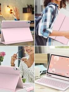 Capa Mouse Teclado + Caneta Para iPad 10''/11'' Geração - 1 - Visão 4
