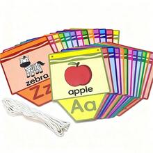 hoojojo 1 Set Of Decorative Pennant Banners, 26 Letters, Suitable For Hanging, Classroom Decoration, Back-To-School Essentials, And Themed Party Props. - Multicolor - View 14