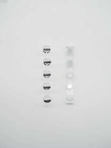 Nail Art Chess Piece Practice Nail Holders Silver - Silver - View 6