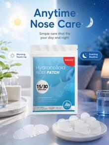 30pcs Gentle Skin-Friendly Mint Scented Nasal Strips For Nighttime Sleep Comfort And Refreshing Nasal Care, Breathable Sweat-Resistant Material With No Special Odor - 30PCS - View 6