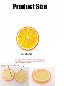 Artificial Plastic Lemon Slices, Suitable For Spring Weddings, Vase Arrangements, Home Decor, Restaurant Decor, Bedroom Decor, Holiday And Birthday Parties, Outdoor Garden Decor And Artificial Plants - Multicolor - View 6