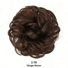 This Elegant Hair Scrunchie Is Perfect For Women, Helping You Easily Create A Fluffy, Messy Donut Bun, And Is Super Convenient To Wear - Multicolor - View 17