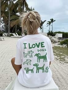 Women T-Shirts - 白色 - 查看 3