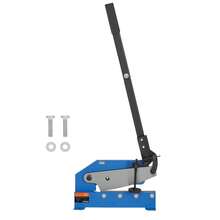 Cizalla Manual para Chapa Metálica de 270 mm Cortadora de Chapa de Sobremesa Herramienta de Corte para Procesar Chapas de Metal Duro para Constructores y Aficionados Al Bricolaje - 1/4" - Ver 8