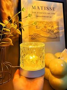 Aurora Ocean Wave Dynamic Projection Square Lamp,16 Color Changing Brightness Adjustable Remote Control USB LED Ambient Light,For Room Decor Photoshoot Romantic Date,Birthday Christmas Valentine Halloween Holiday Ornament Night Light - Multi-color light - View 10